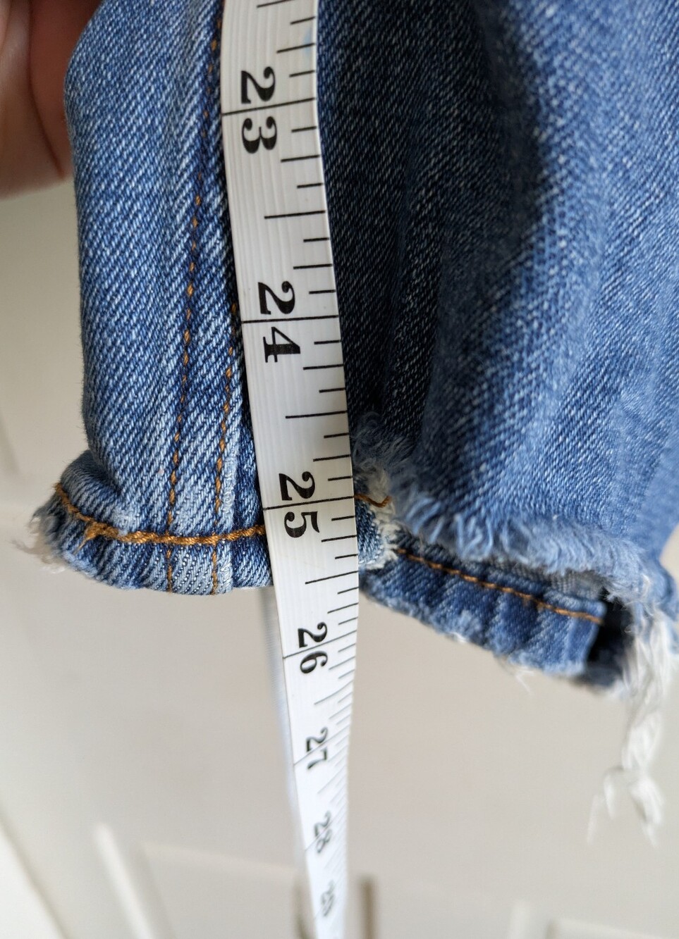 Abercrombie & Fitch The Ankle Straight Ultra High Rise Denim Jeans- 4 - Picture 5 of 5